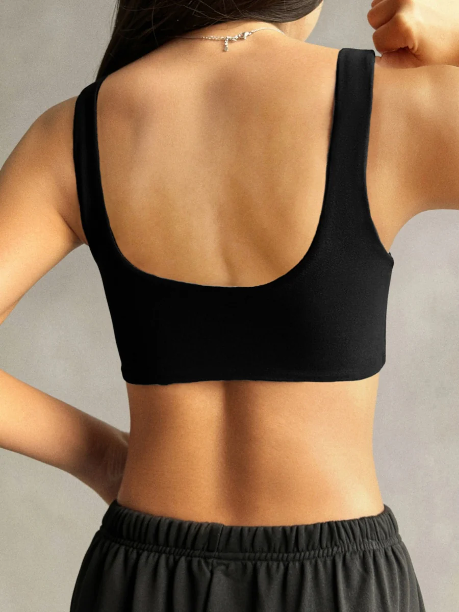 Yoga-style Sports Tube Top - Image 3