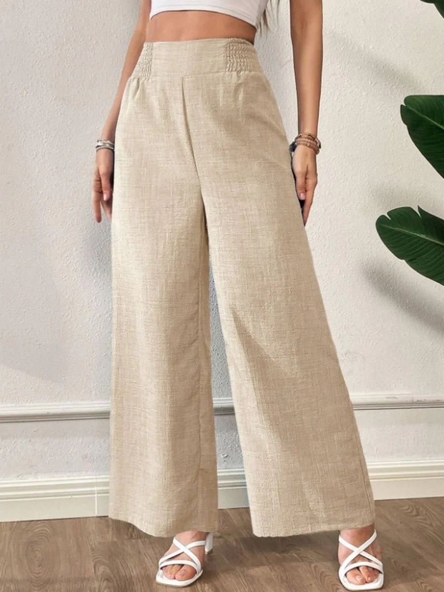 Casual style Straight-leg Pants - Image 11