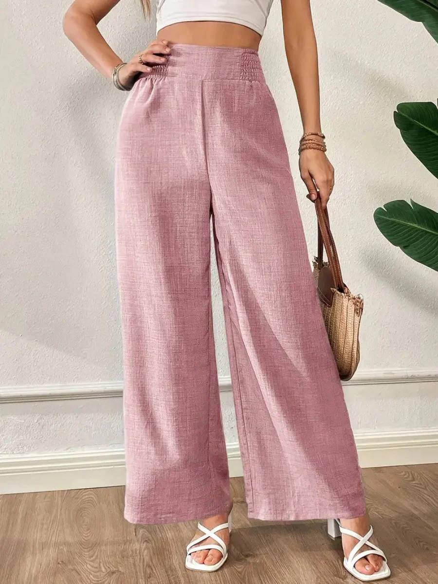 Casual style Straight-leg Pants - Image 12