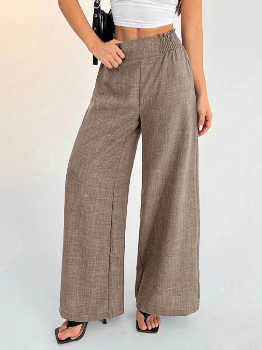 Casual style Straight-leg Pants - Image 8