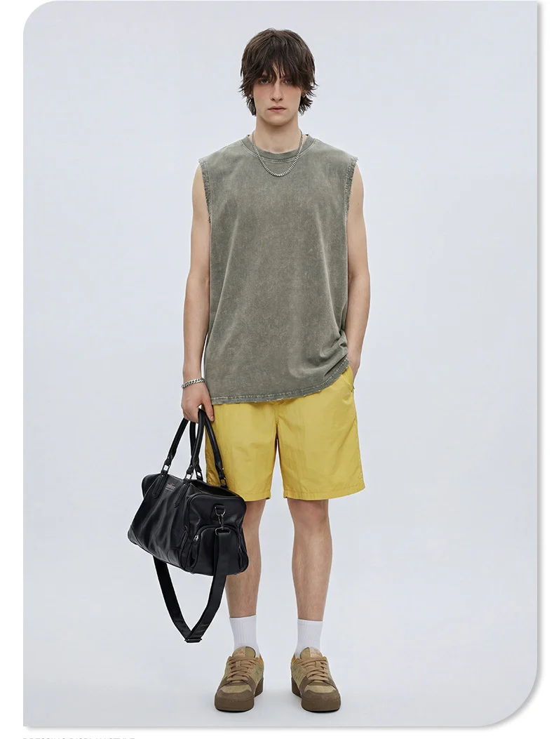 Retro Distressed Sports Tank Tops - Image 4