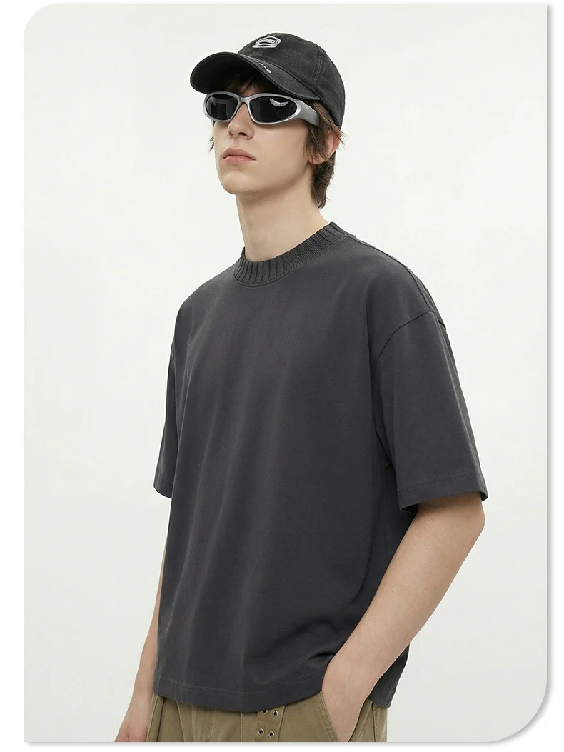 Color-blocked Cropped T-shirt - Image 14