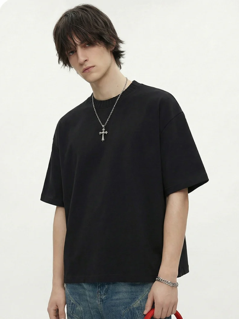 Color-blocked Cropped T-shirt - Image 6