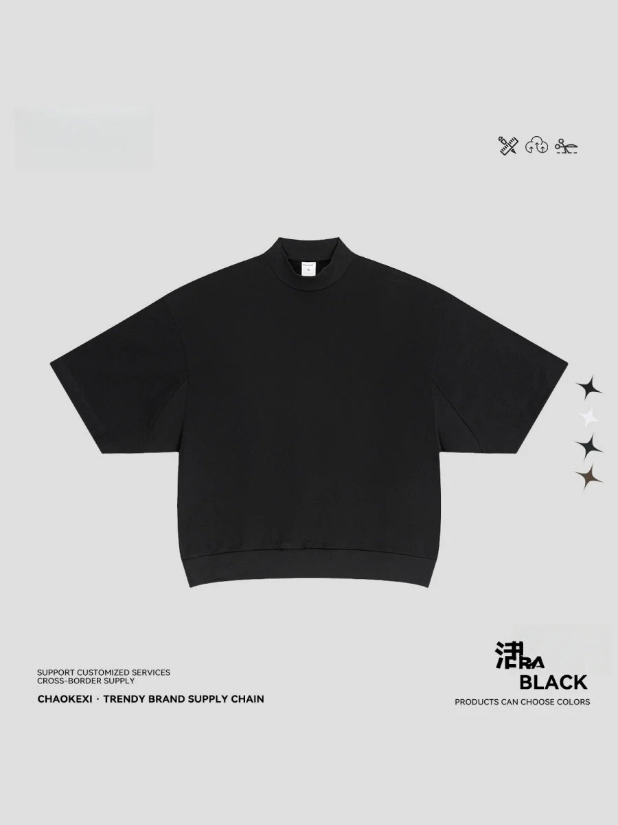 Solid Color BOXY Loose T-shirts - Image 9