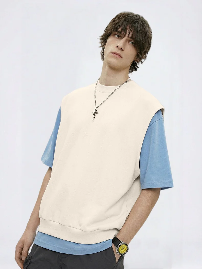 Leisure Versatile Sector Sweatshirts&Hoodies Vests