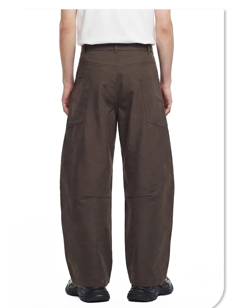 Retro Wide-leg Machete Cargo Trousers - Image 3