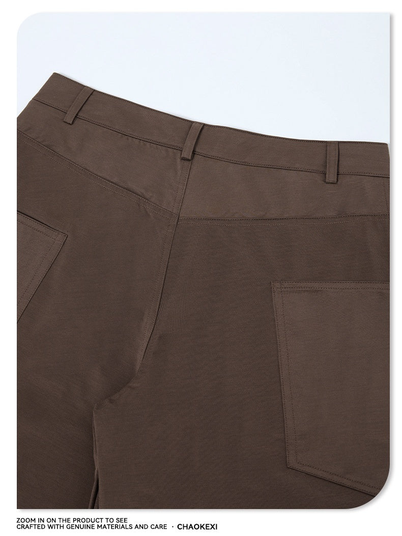 Retro Wide-leg Machete Cargo Trousers - Image 7