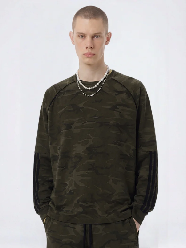 High Street Patchwork Camouflage T-shirt