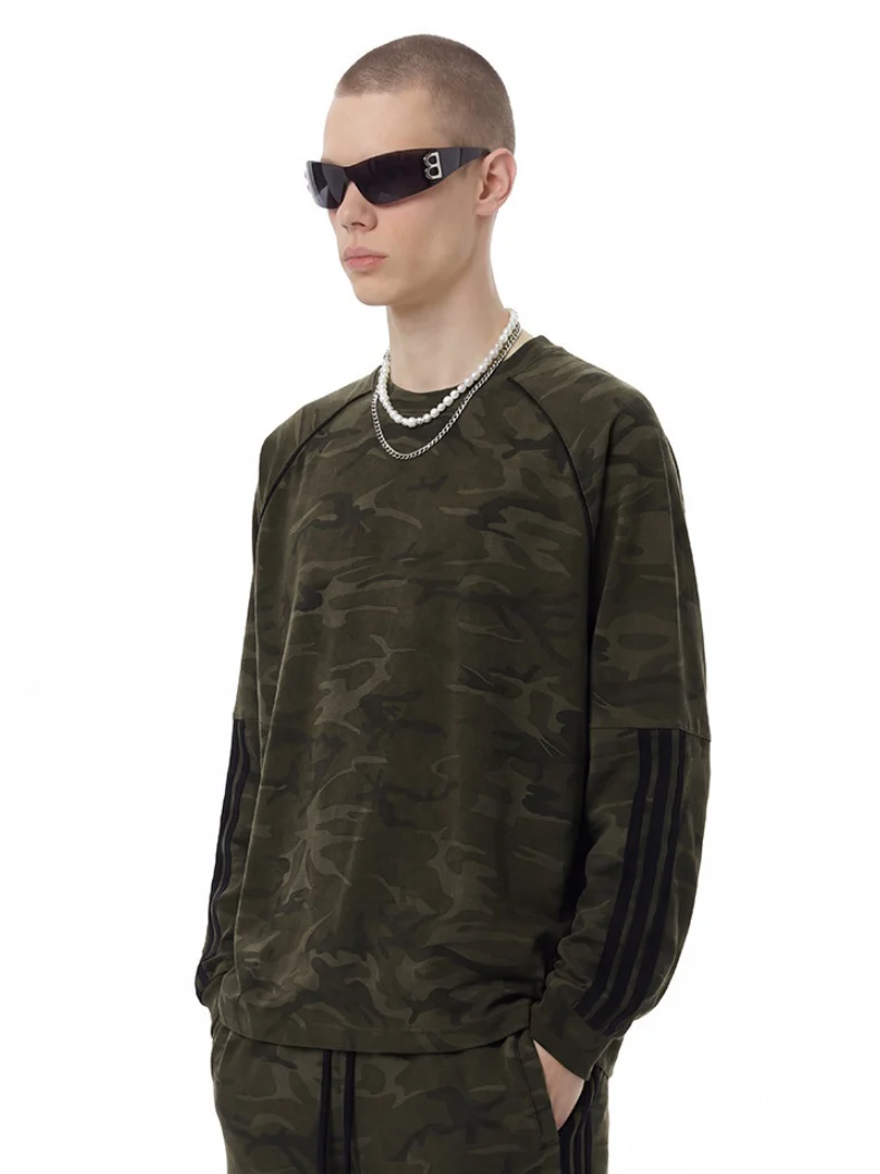 High Street Patchwork Camouflage T-shirt - Image 3