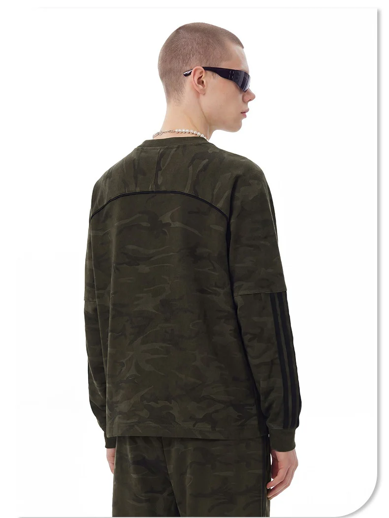 High Street Patchwork Camouflage T-shirt - Image 4