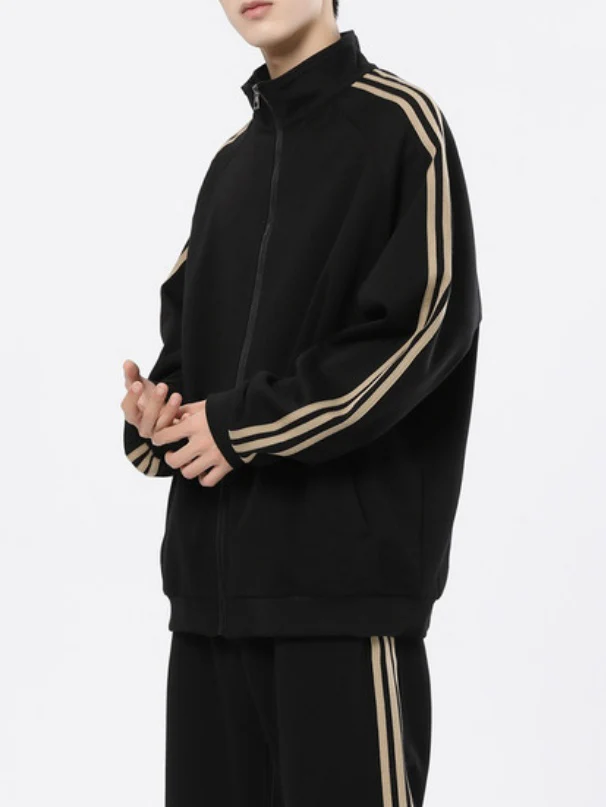 Vertical Stripes Loose-fit 2-piece Sets - Image 10