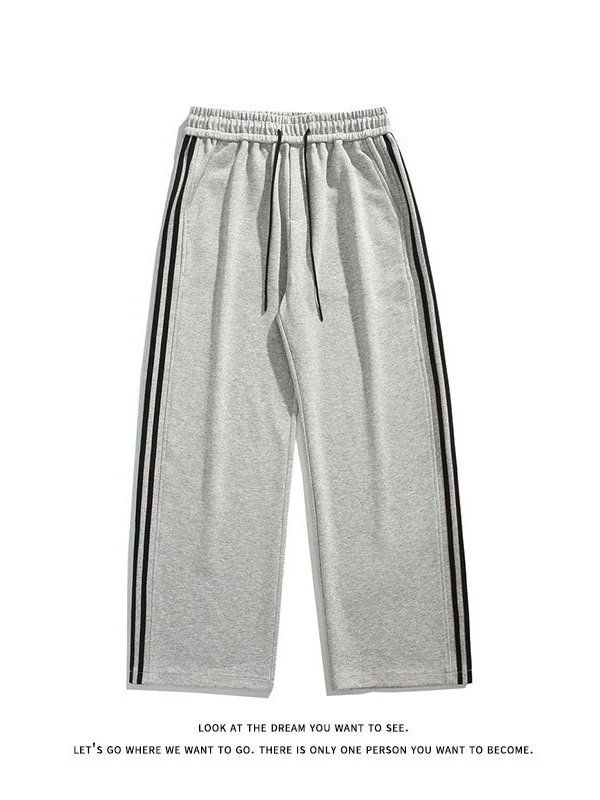 Vertical Stripes Loose-fit 2-piece Sets - Image 6