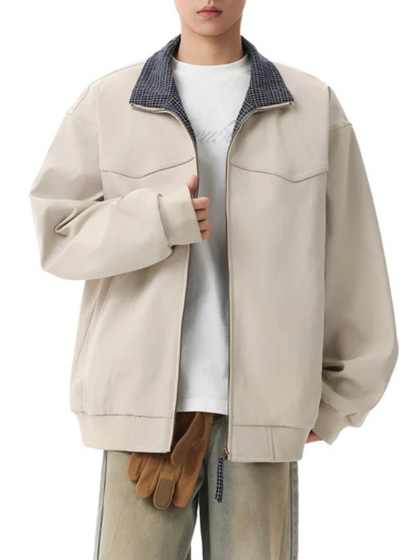 Cleanfit Plaid Patchwork Jackets - Image 3