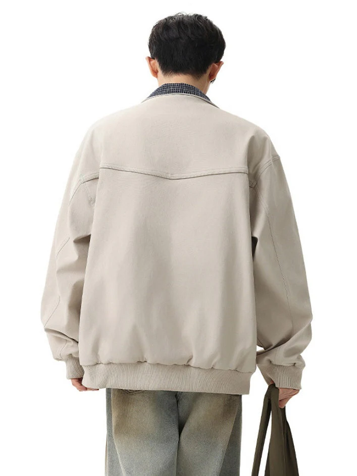 Cleanfit Plaid Patchwork Jackets - Image 4