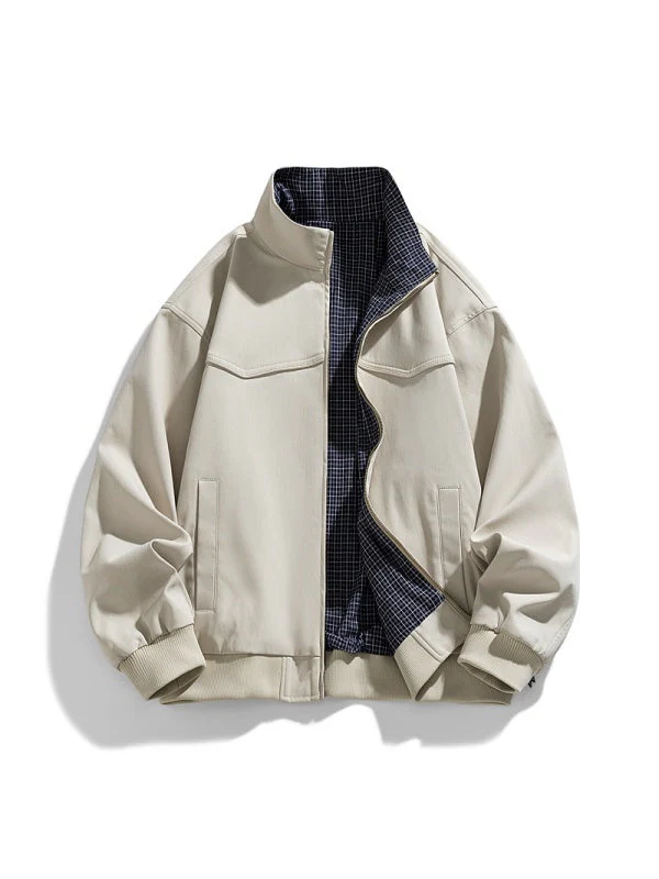 Cleanfit Plaid Patchwork Jackets - Image 5