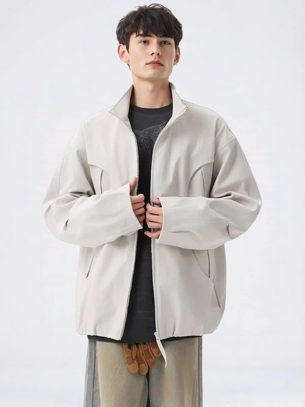 Cleanfit Loose-fit Zipper Jackets
