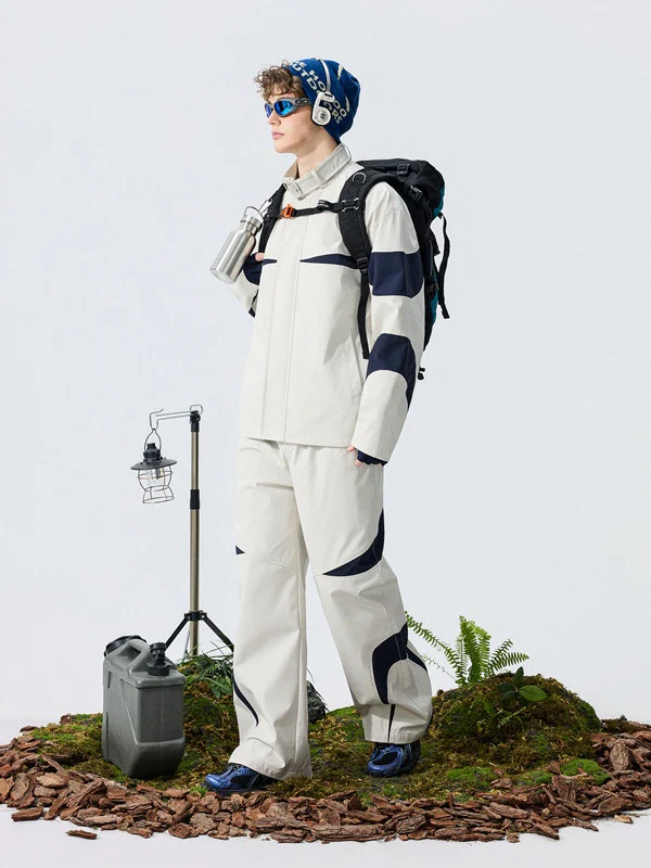Patchwork Color-blocked 2-piece Sets - Image 2