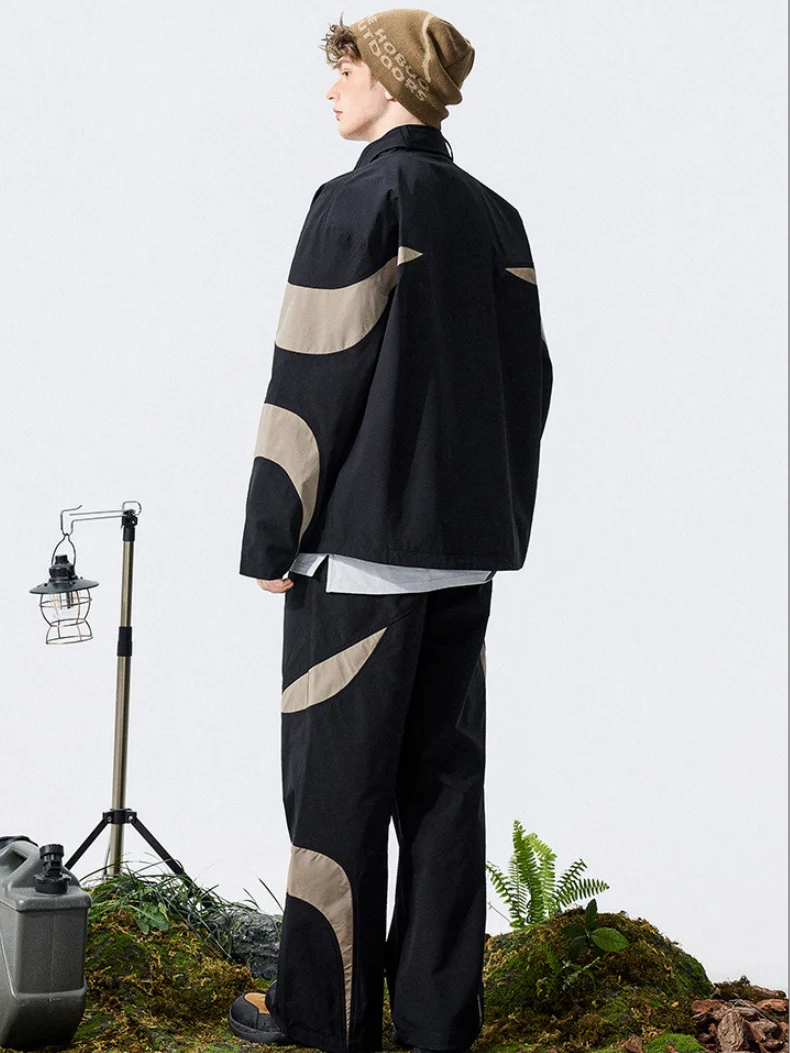 Patchwork Color-blocked 2-piece Sets - Image 6