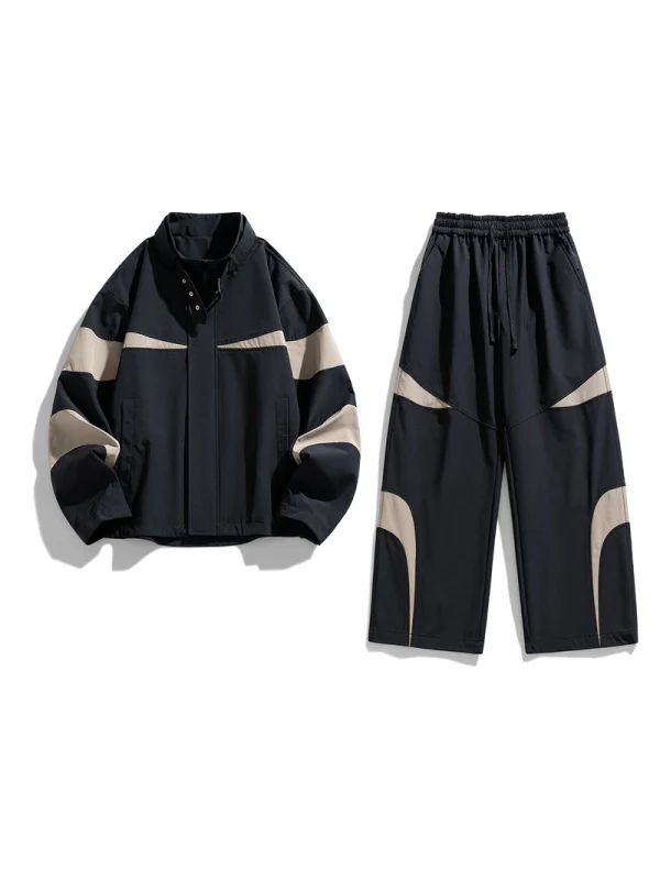 Patchwork Color-blocked 2-piece Sets - Image 7