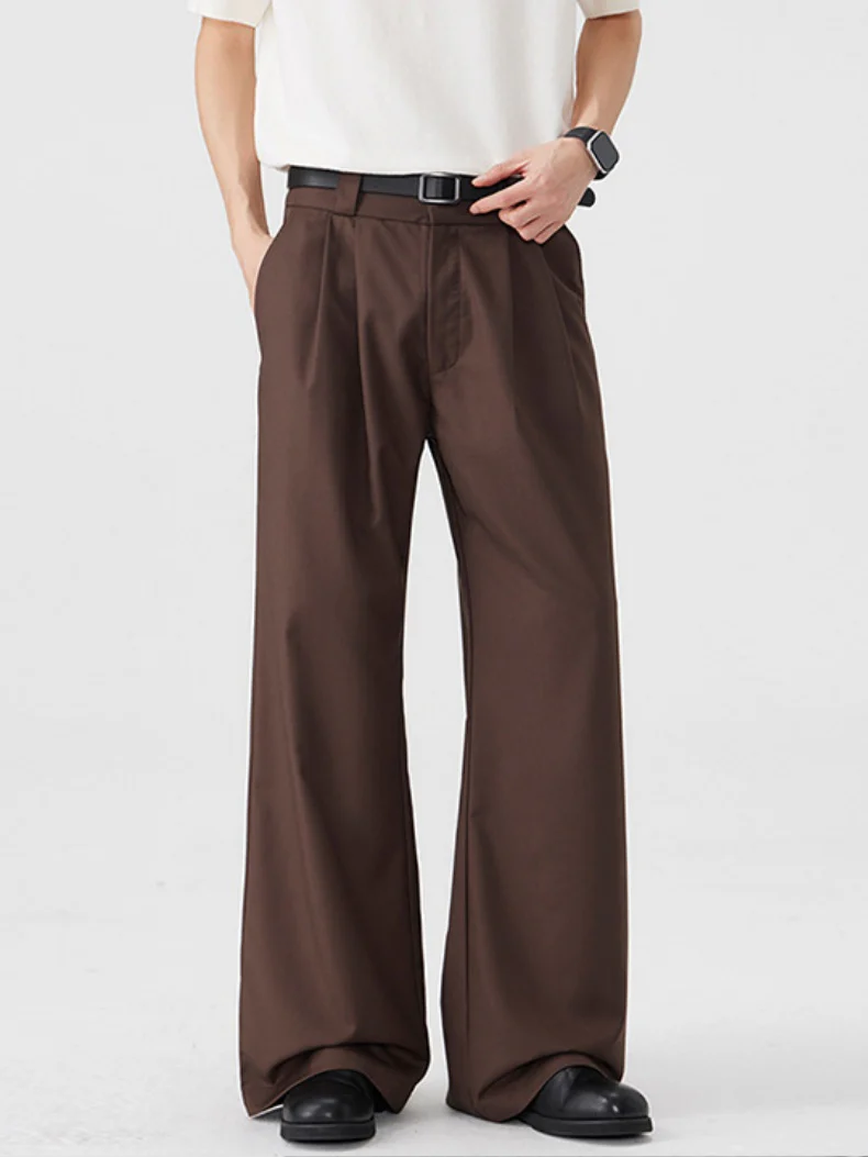 Commuting Cleanfit Straight-fit Wide-leg Dress Pants Pants - Image 5