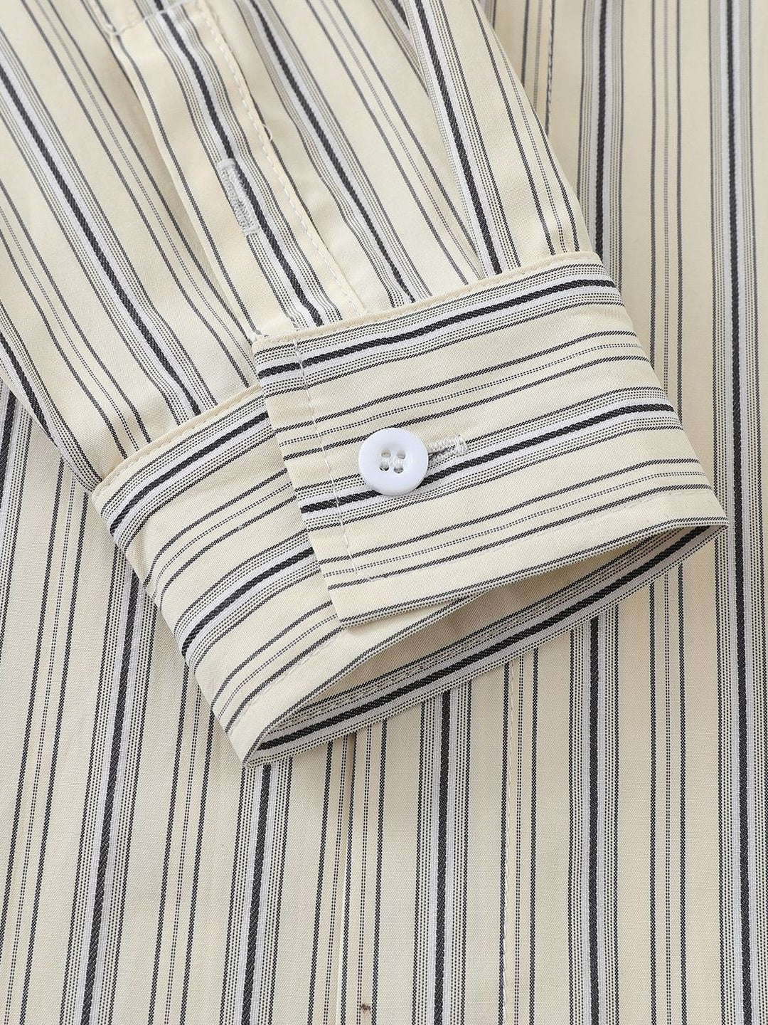 Stripes Patchwork Dog Pattern Shirts - Image 11