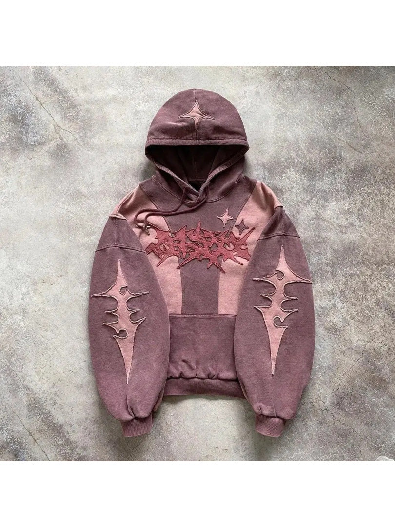 Neutral Color Block Hoodies - Image 3