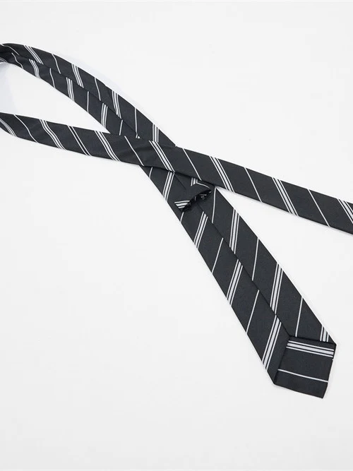 Letter Vertical Stripe Shirts - Image 8