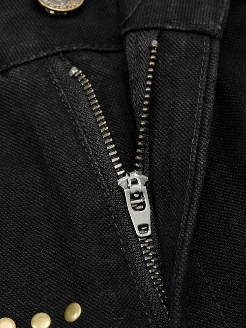 Vibe Cross Metal Orange Hippie Jeans - Image 5