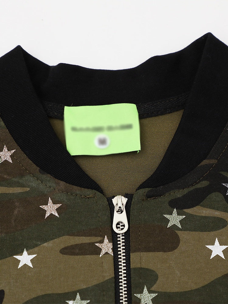 Full Print Star Camouflage T-shirts - Image 4