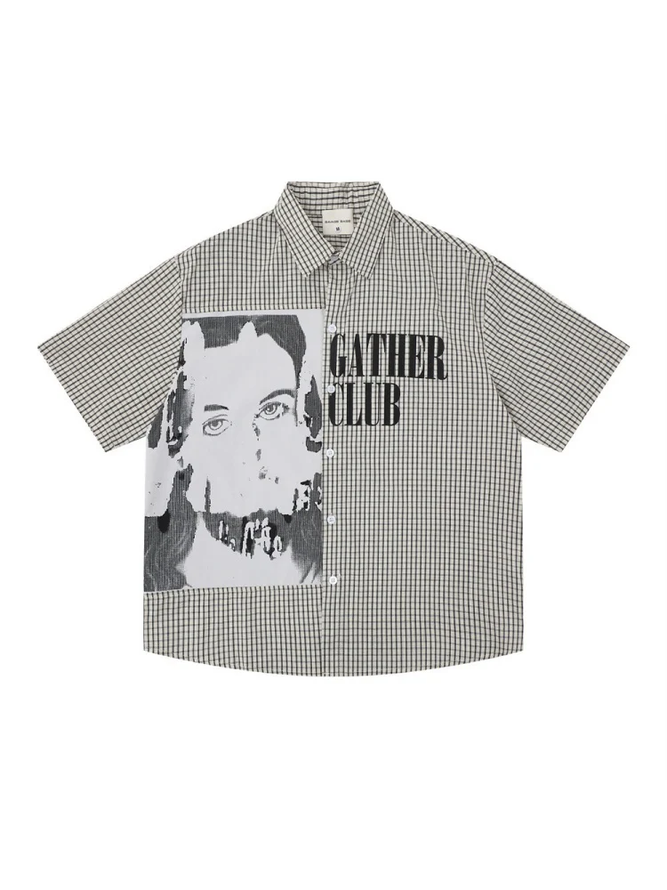Retro Portrait Printed Shirts - Image 2
