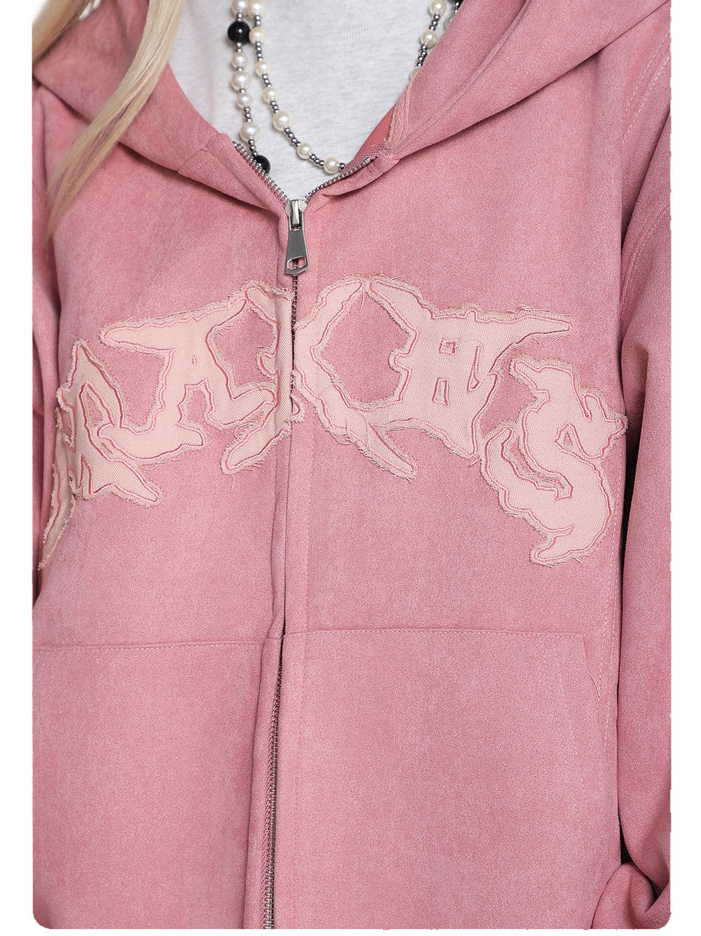 Liber Autumn Neutral wear Patch decoration Letter Jackets - Image 4
