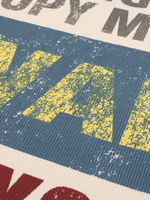 Retro Slogan Portrait Printed T-shirts - Image 4