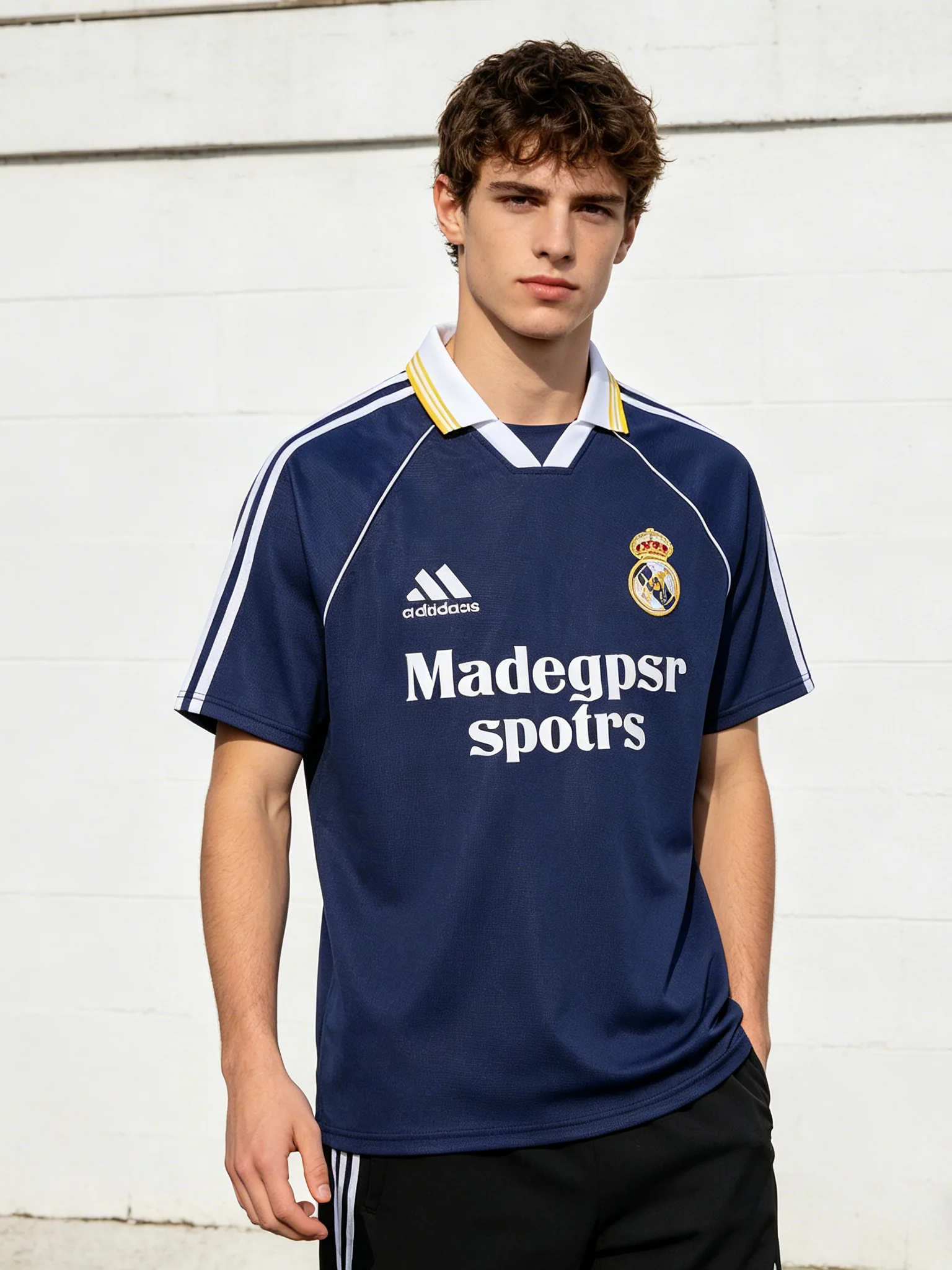 Campus Badge Embroidery Breathable Polo Shirts