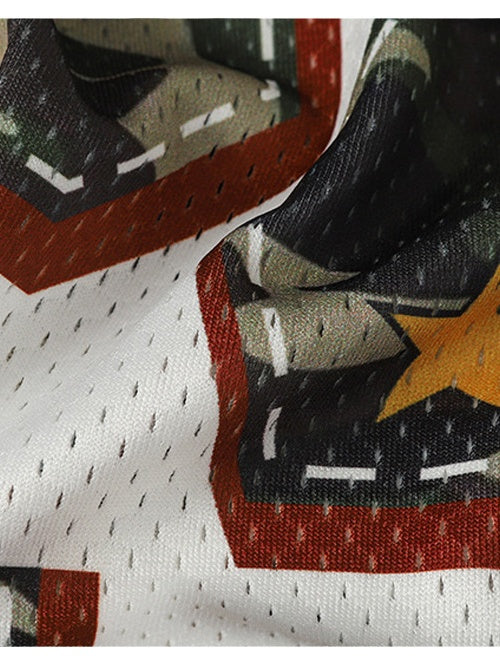 Camouflage Printed Ins T-shirts - Image 4