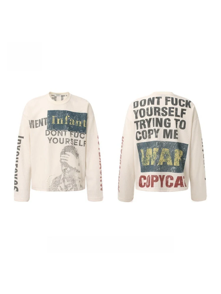 Liber Autumn Neutral wear Printed Creativity Sweatshirts&Hoodies - Image 8