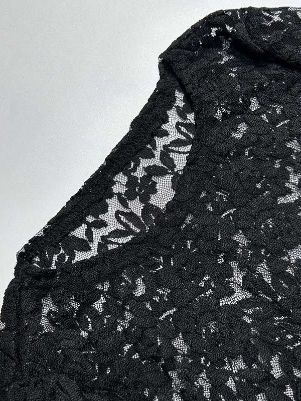 Liber Autumn Women's Lace Lace Maxi Dresses - Image 6