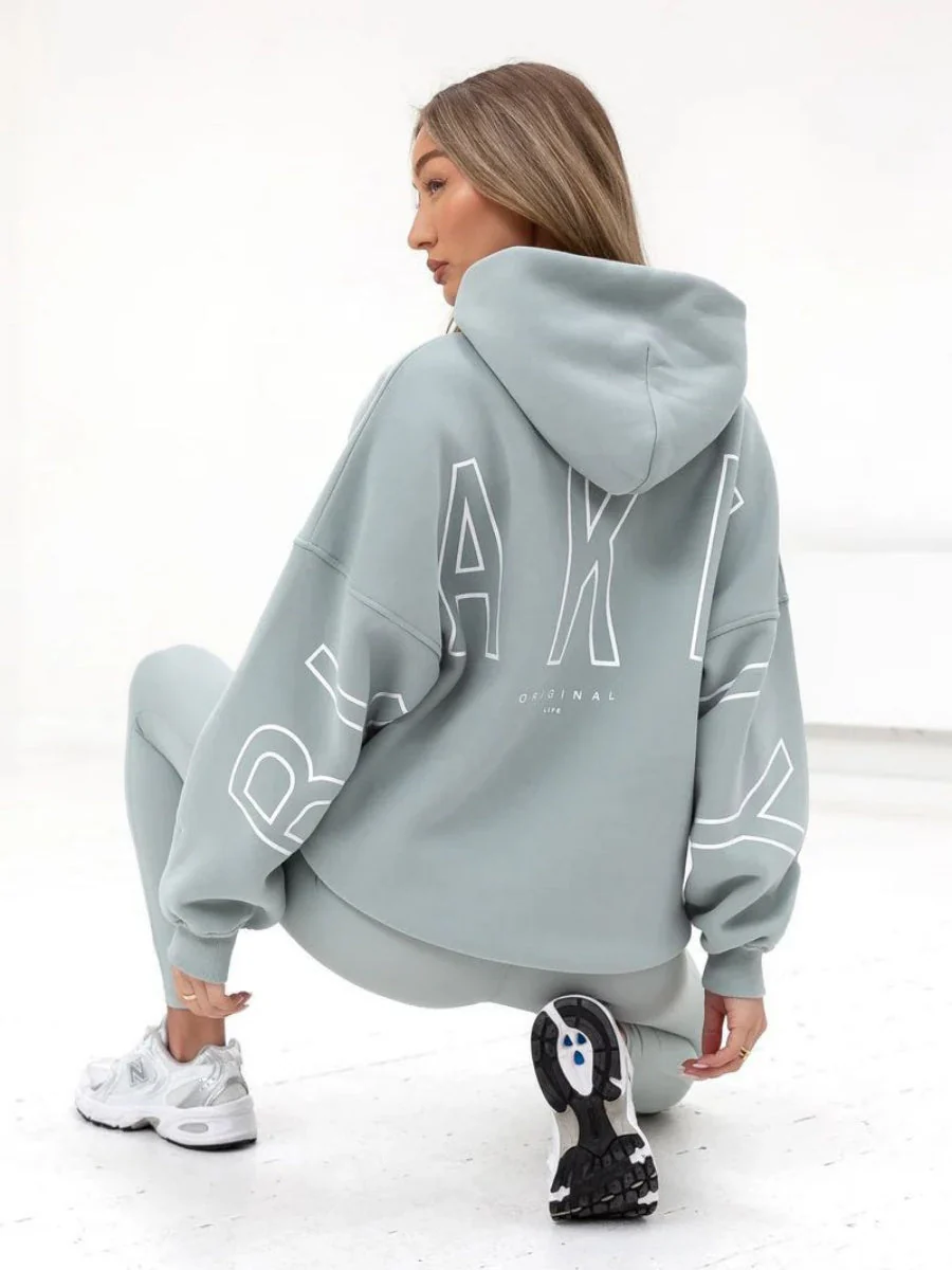 Autumn Women's Letter Hoodie Jackets - Image 14