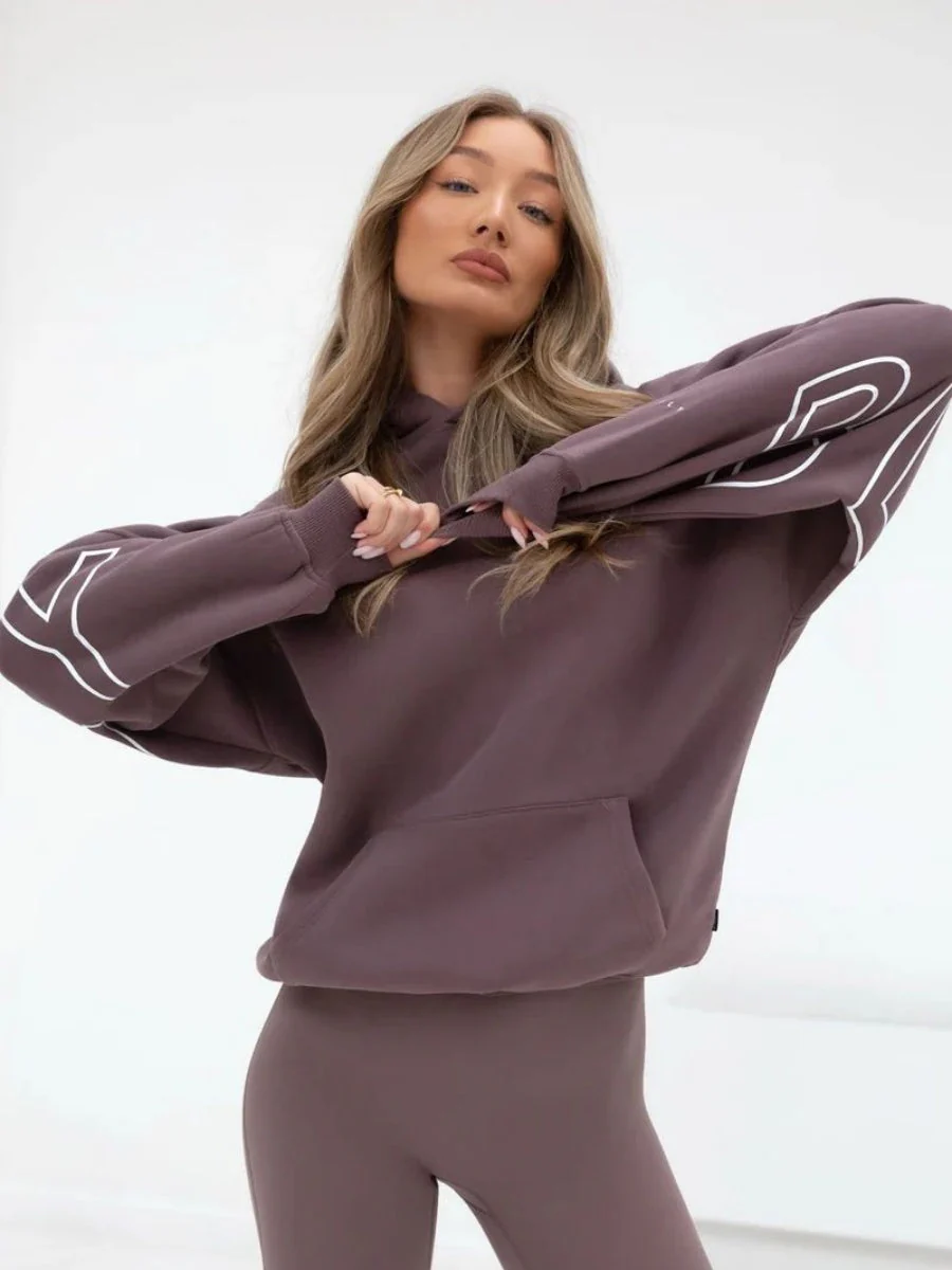 Autumn Women's Letter Hoodie Jackets - Image 17