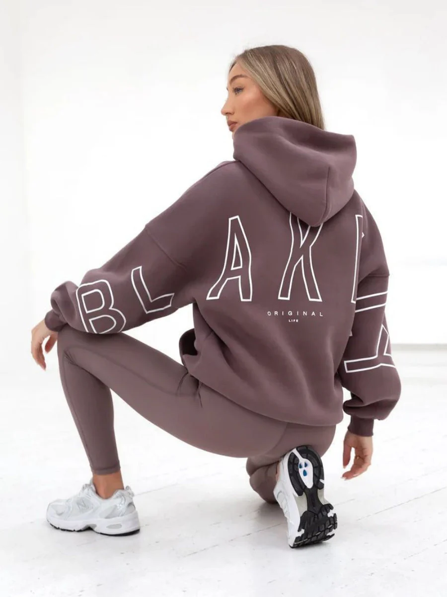 Autumn Women's Letter Hoodie Jackets - Image 20