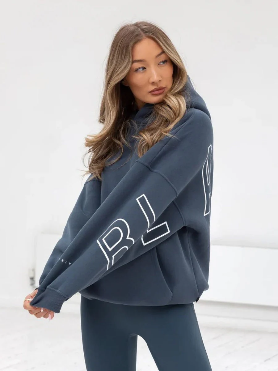 Autumn Women's Letter Hoodie Jackets - Image 32