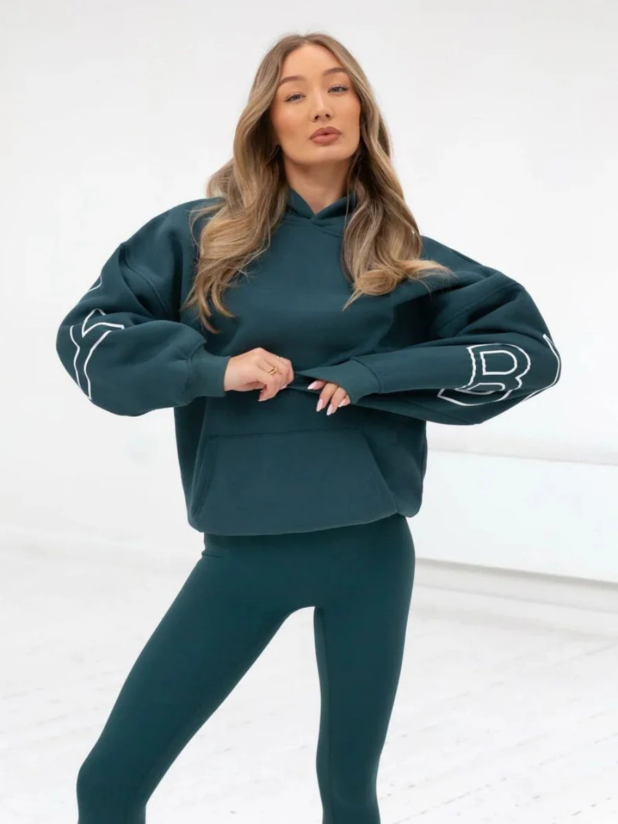 Autumn Women's Letter Hoodie Jackets - Image 37