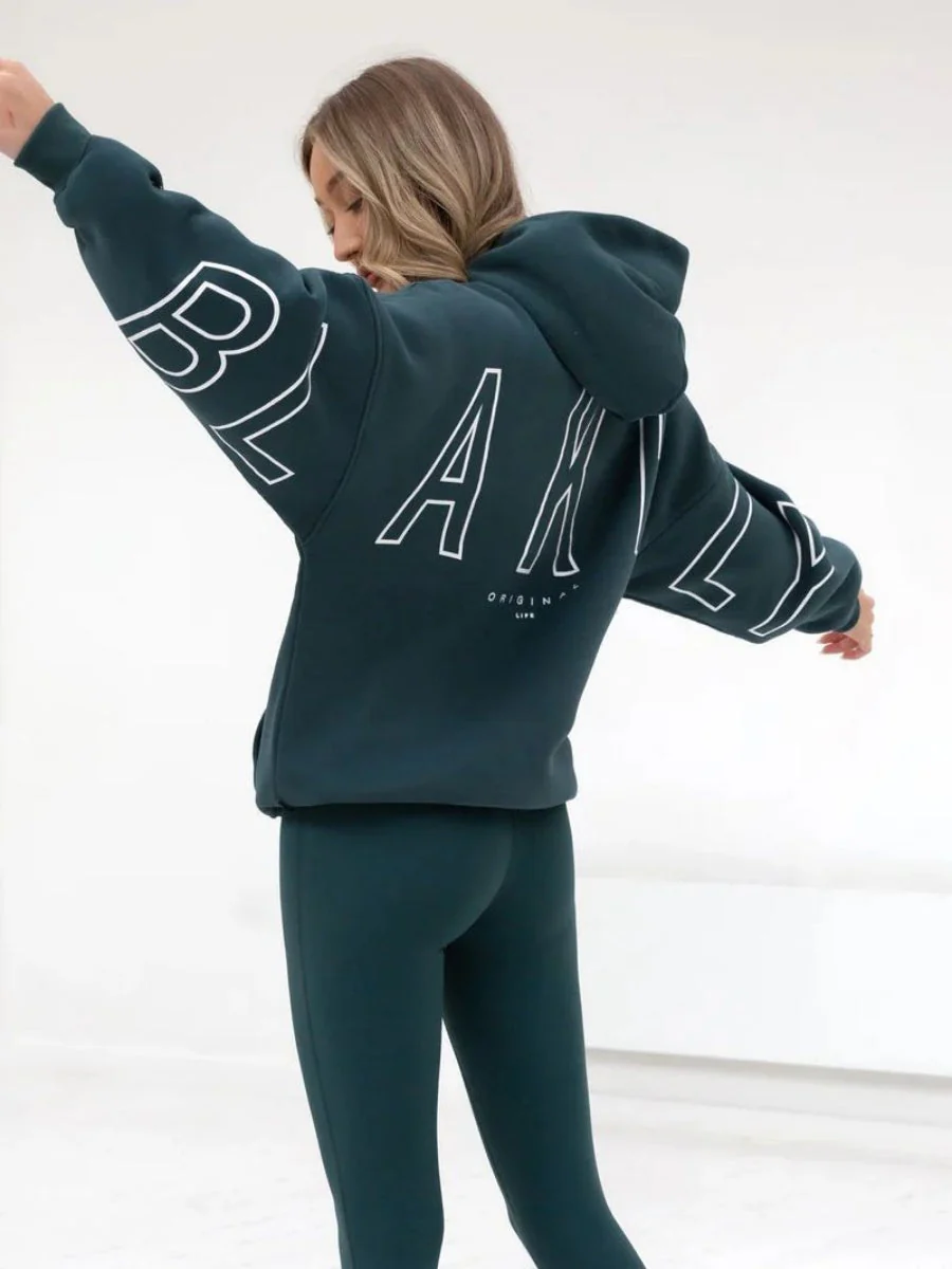 Autumn Women's Letter Hoodie Jackets - Image 39