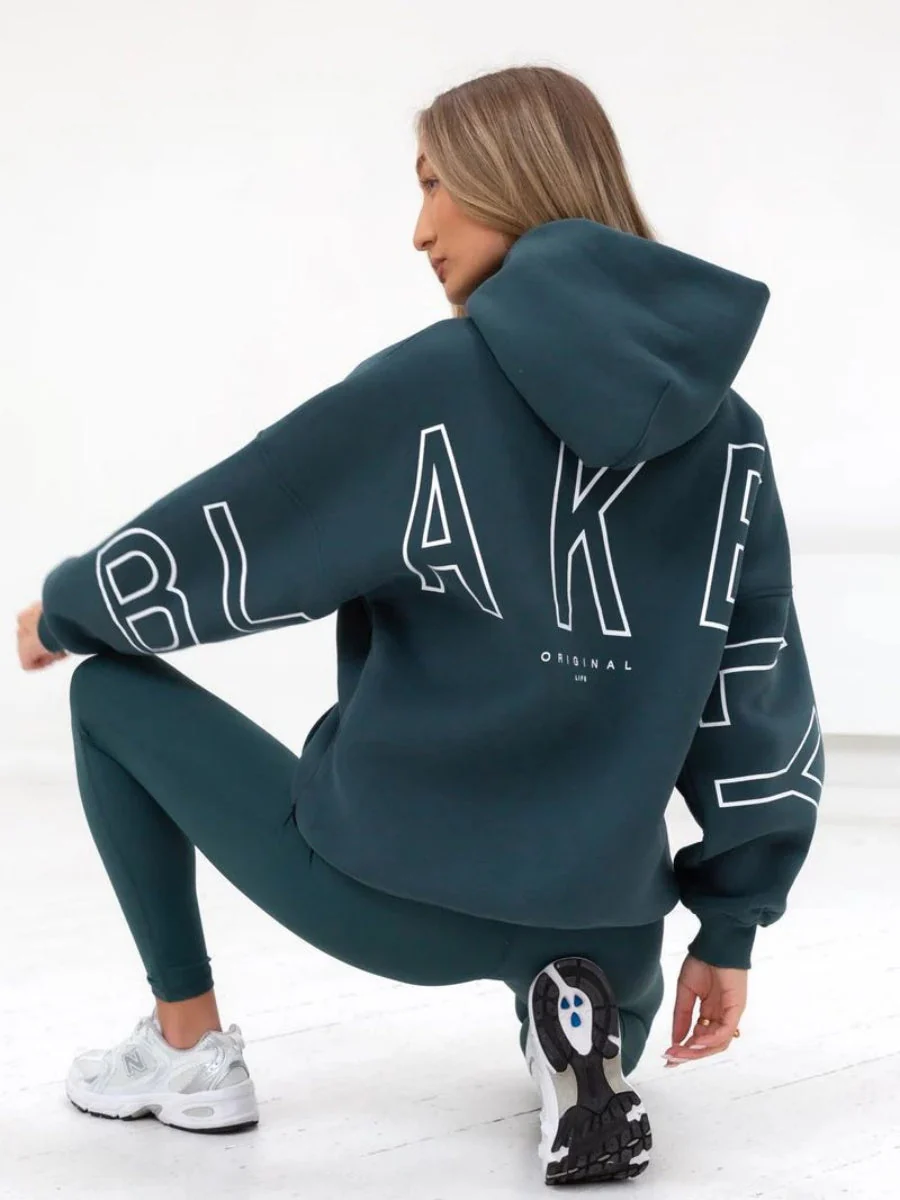 Autumn Women's Letter Hoodie Jackets - Image 41