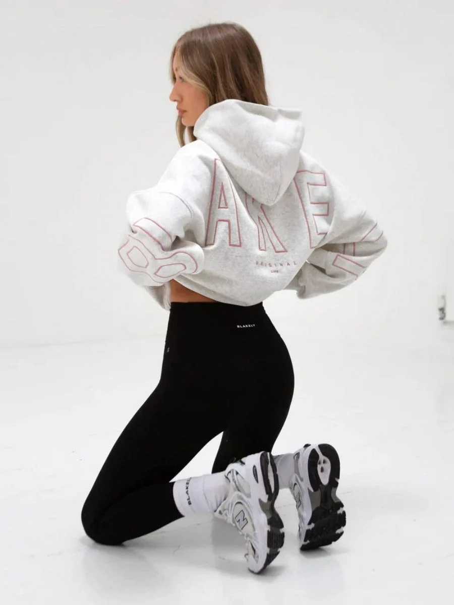 Autumn Women's Letter Hoodie Jackets - Image 44