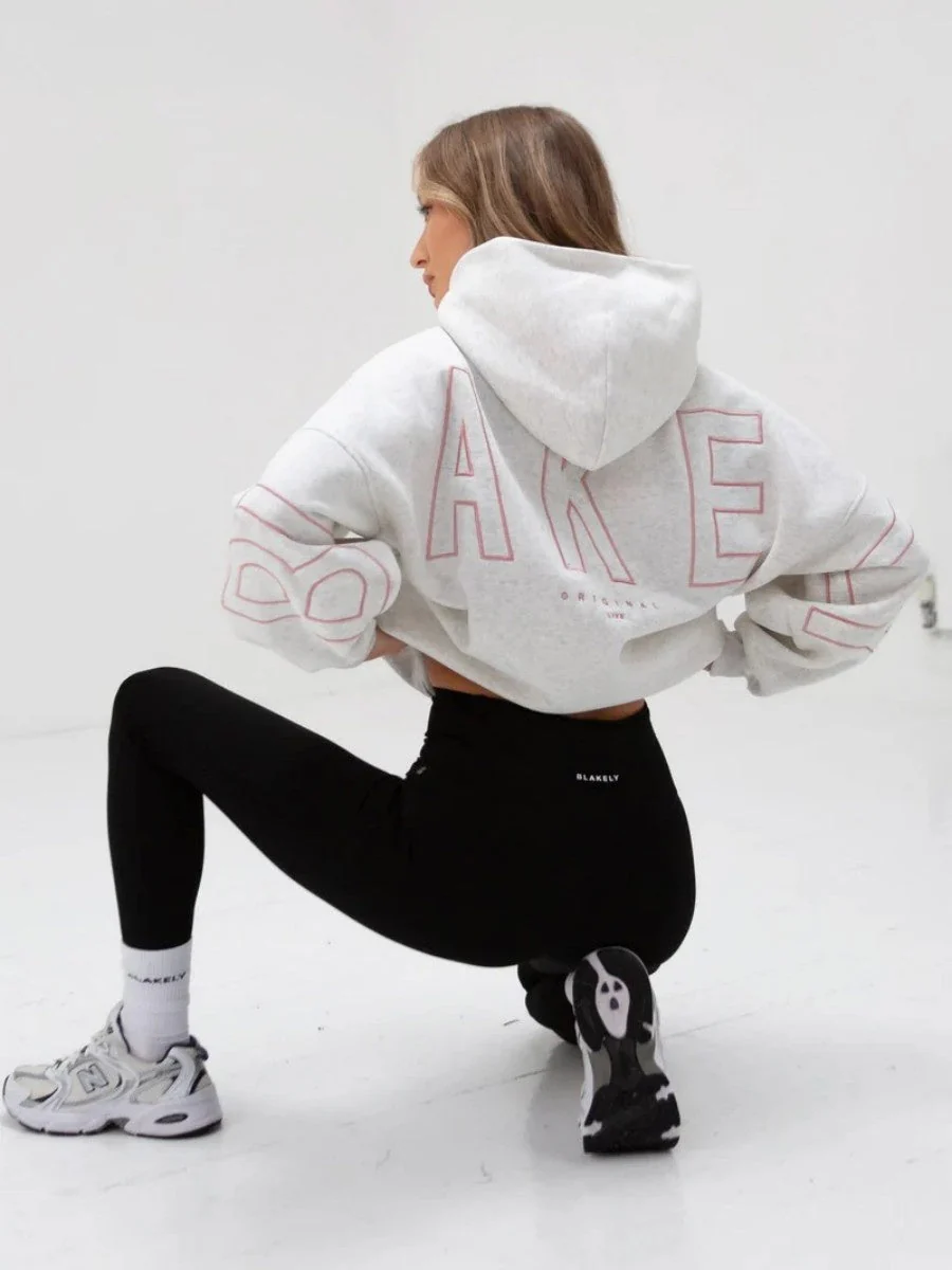 Autumn Women's Letter Hoodie Jackets - Image 45
