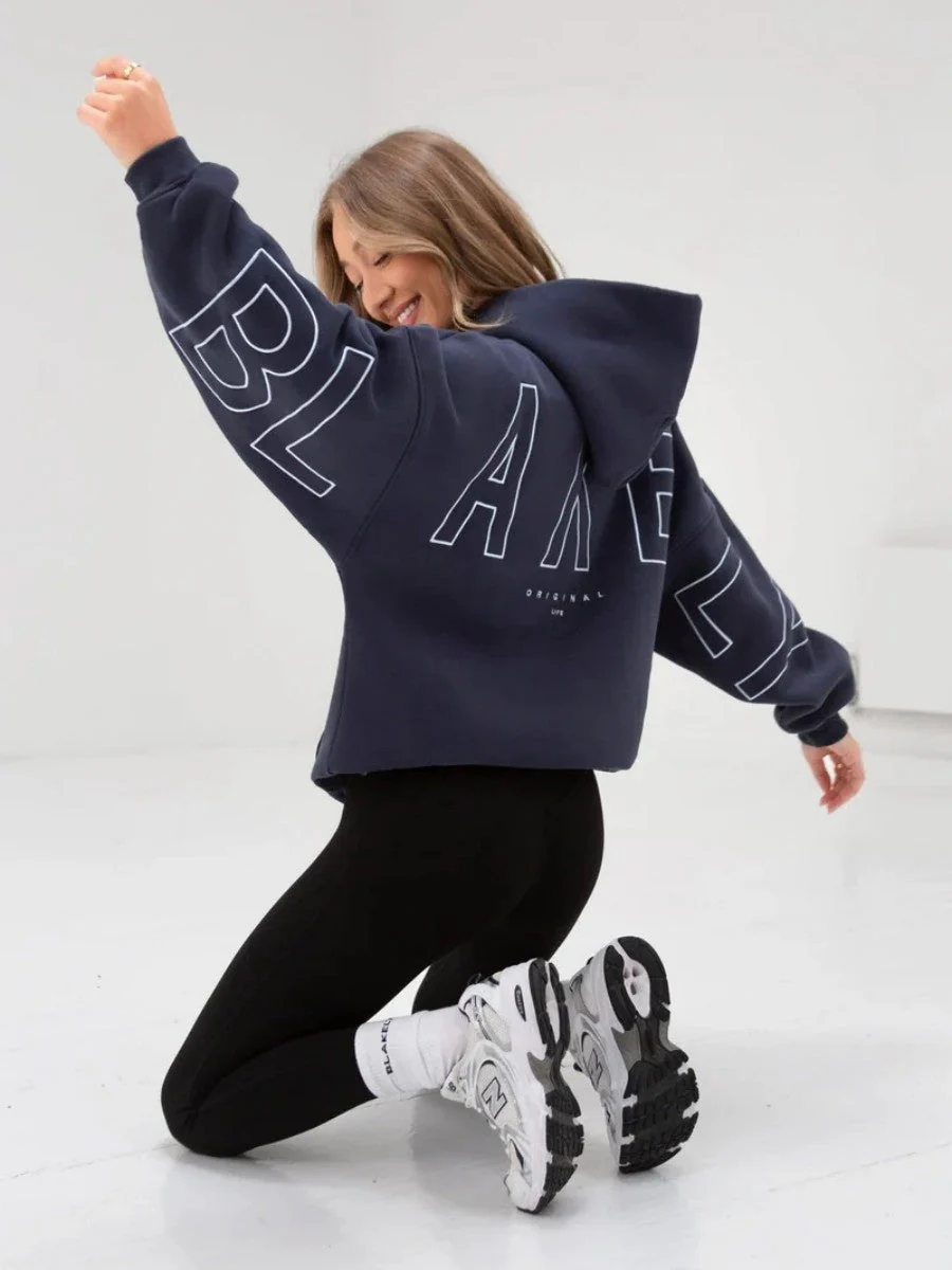Autumn Women's Letter Hoodie Jackets - Image 49