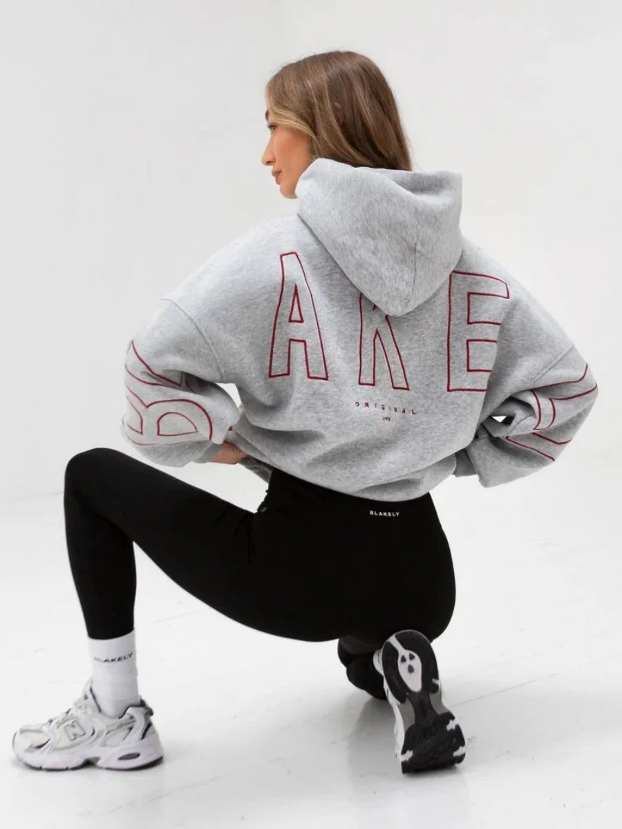 Autumn Women's Letter Hoodie Jackets - Image 54