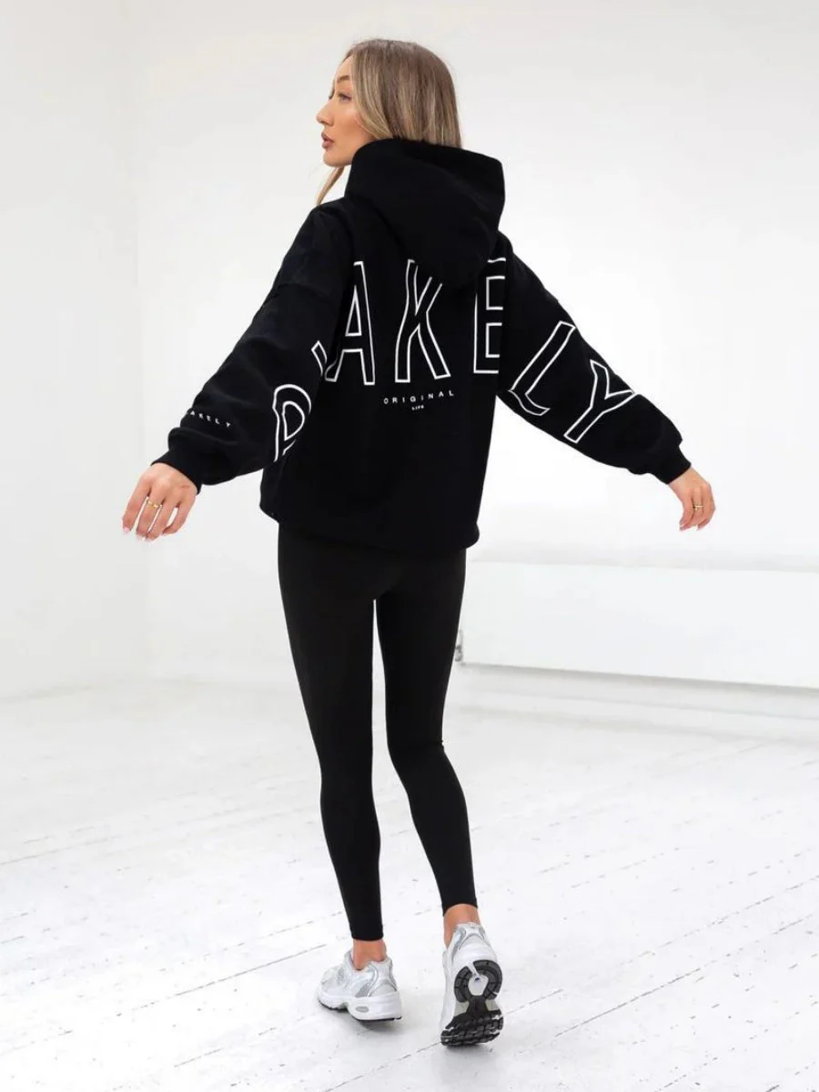 Autumn Women's Letter Hoodie Jackets - Image 6