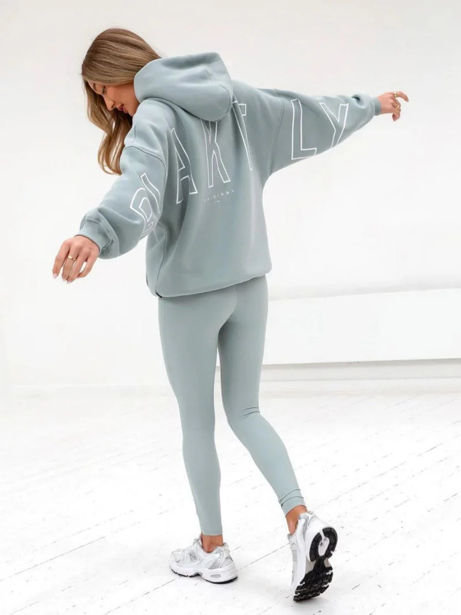 Autumn Women's Letter Hoodie Jackets - Image 9