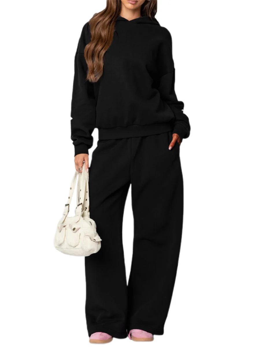 Liber Autumn Women's 3D Three-dimensional pattern 2-piece Sets - Image 26